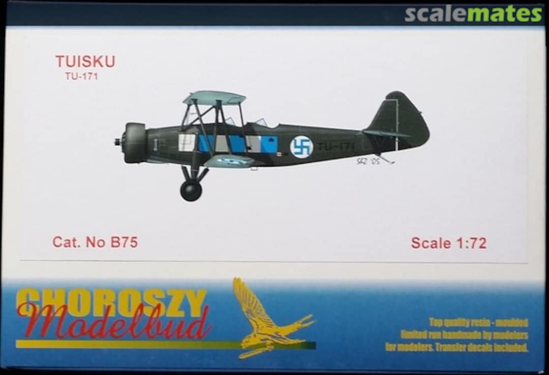 Boxart Tuisku Tu-171 B75 Choroszy Modelbud Boxart Tuisku Tu-171 B75 Choroszy Modelbud