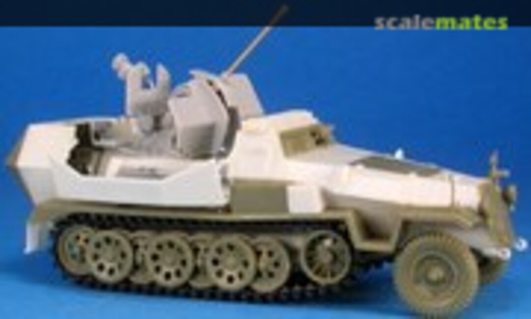 1:48 Schützenpanzerwagen anti-aircraft vehicle armed with a 2 cm KwK38 (Gaso.line GAS48122K) GAS48122K