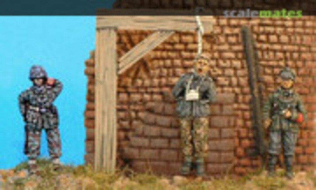 1:72 Feldjager officer & nco hanging soldier (C-P Models CPM-WH02) CPM-WH02