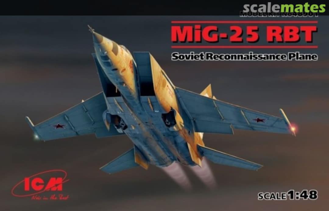 Boxart MiG-25RBT 48901 ICM