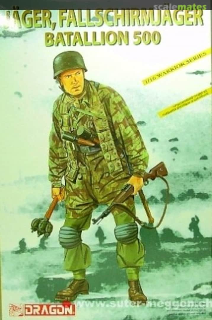 Boxart Jäger, Fallschirmjäger Batallion 500 1628 Dragon