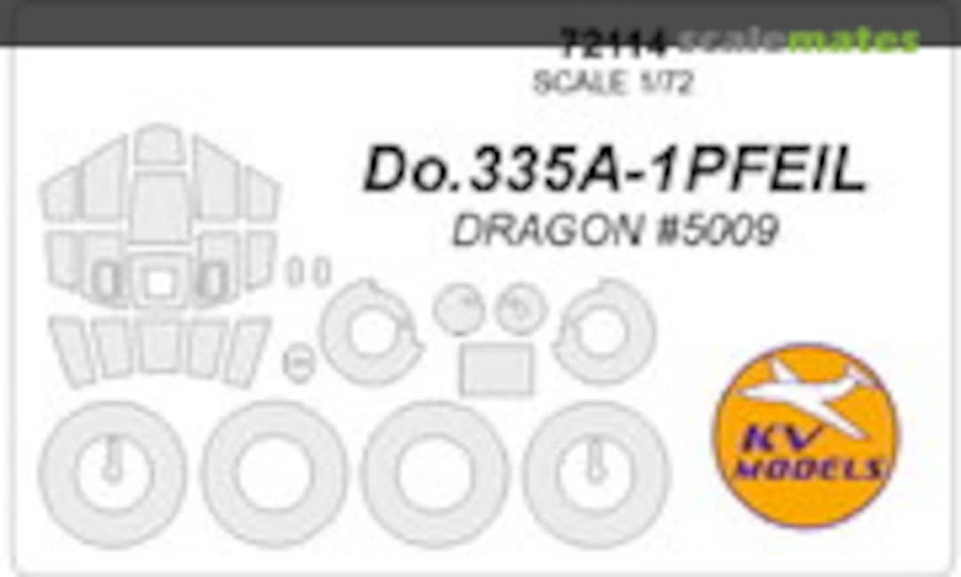 1:72 Do 335A-1 Pfeil (KV Models 72114) 72114