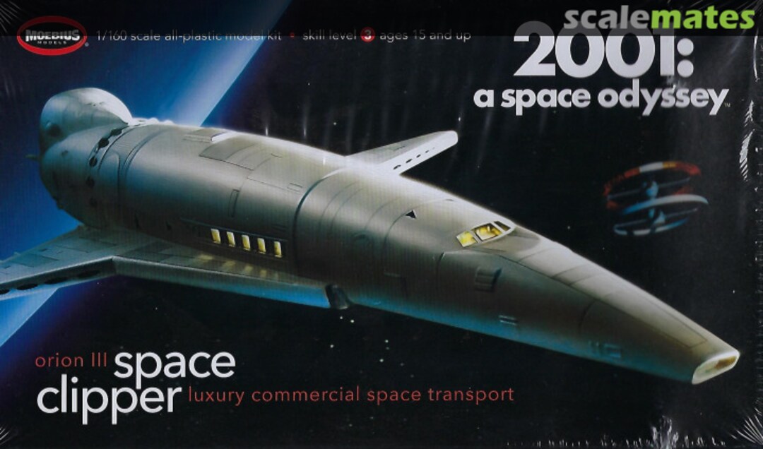 Boxart Orion III Space Clipper 2001-2R Moebius Models Boxart Orion III Space Clipper 2001-2R Moebius Models