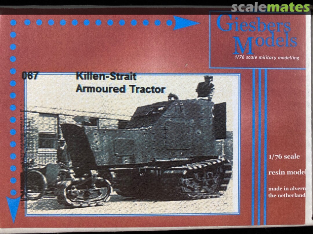 Boxart Killen-Strait Armoured Tractor 067 Giesbers Models Boxart Killen-Strait Armoured Tractor 067 Giesbers Models