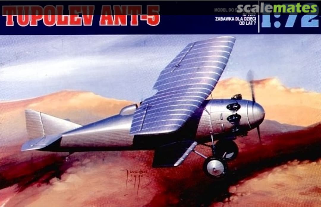 Boxart Tupolev ANT-5 5 AGA Boxart Tupolev ANT-5 5 AGA