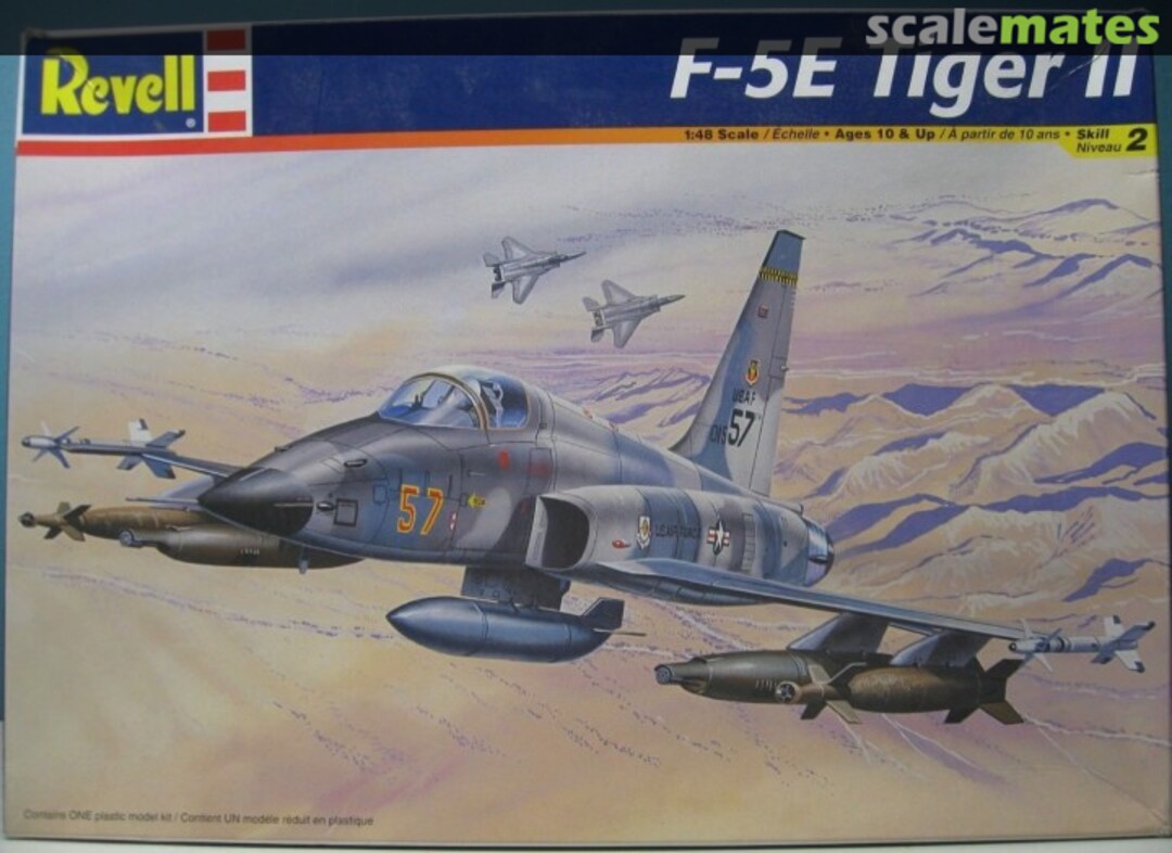 Boxart F-5E Tiger II 85-5495 Revell Boxart F-5E Tiger II 85-5495 Revell