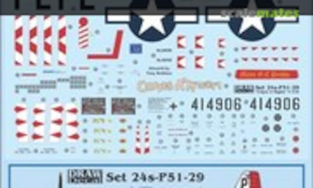 1:24 P-51D "Cripes A' Mighty" (Draw Decal 24-P51-29) 24-P51-29