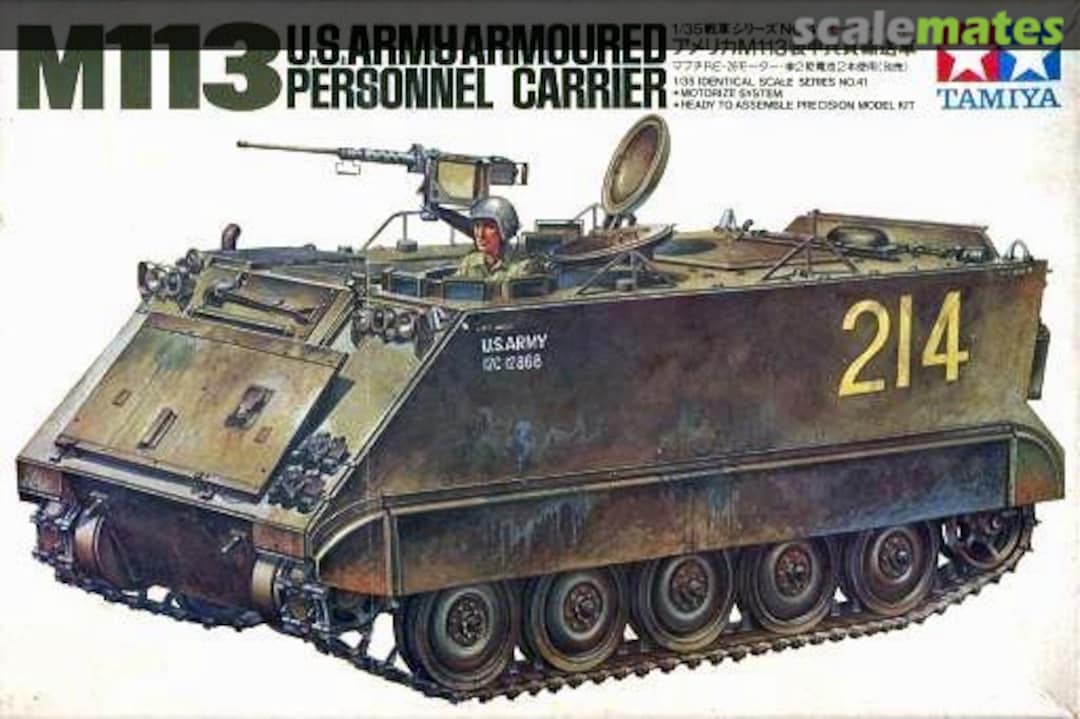 Boxart M113 (motorized version) MT141 Tamiya Boxart M113 (motorized version) MT141 Tamiya