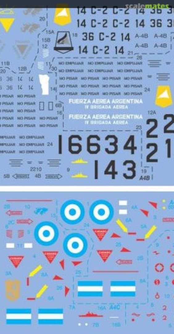 Boxart T-6, F4U-5/5N, A-4Q, Puma, MB-326, CH-47, Hughes 500, Alouette III, Lynx, Finger, Mirage IIIEA, F9F-2 1 Calc•As Argentinas Boxart T-6, F4U-5/5N, A-4Q, Puma, MB-326, CH-47, Hughes 500, Alouette III, Lynx, Finger, Mirage IIIEA, F9F-2 1 Calc•As Argentinas