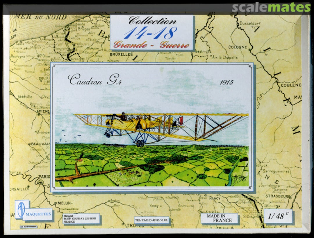 Boxart Caudron G.4 CAUDRON G4 AJP Maquettes