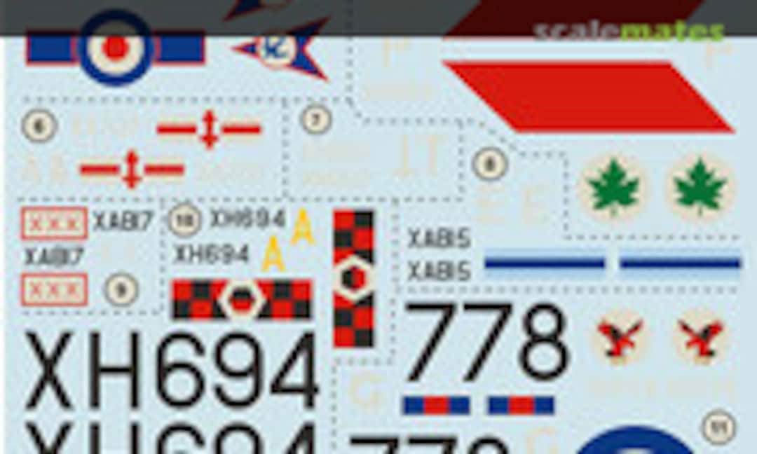 1:72 Gloster Javelin Mk.5 Mk.6 Mk.7 Part 4 (Print Scale 72-375) 72-375