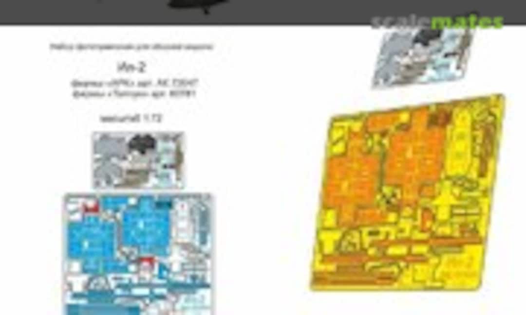 1:72 Il-2 coloured PE-detail set (Microdesign MD 072034)