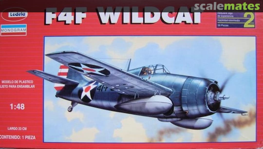Boxart F4F WILDCAT 5220 Monogram/Lodela Boxart F4F WILDCAT 5220 Monogram/Lodela