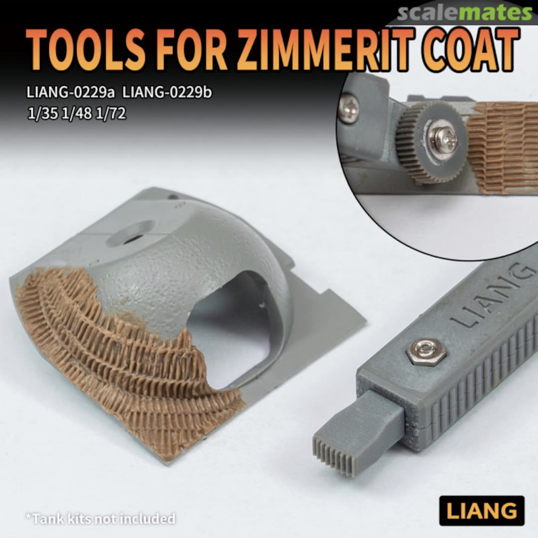 Boxart Tools for Zimmerit Coat - Basic LIANG-0229a Liang Model Boxart Tools for Zimmerit Coat - Basic LIANG-0229a Liang Model