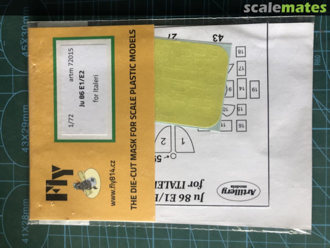 Boxart Junkers Ju 86 E1/E2 artm 72015 Fly Boxart Junkers Ju 86 E1/E2 artm 72015 Fly