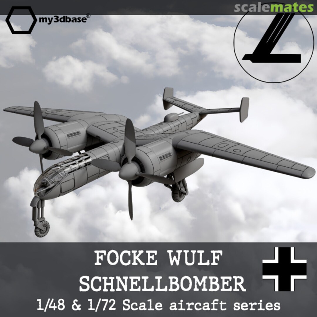Boxart Focke Wulf Schnellbomber 01382 my3dbase Boxart Focke Wulf Schnellbomber 01382 my3dbase