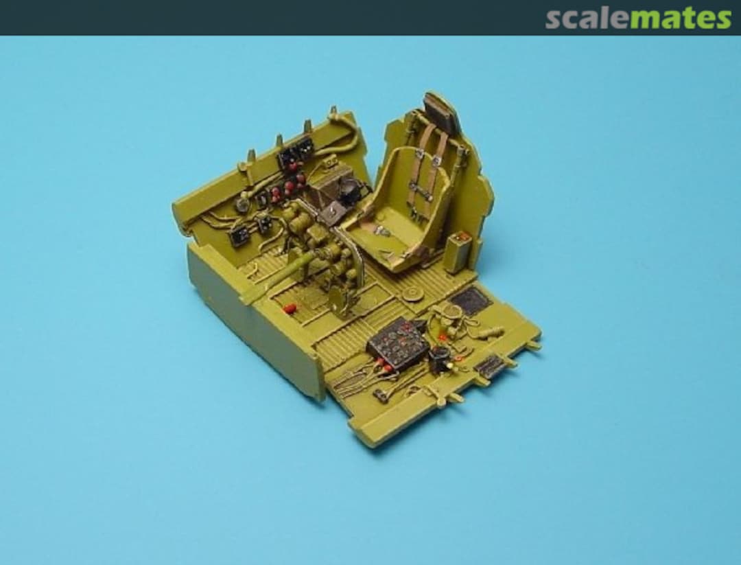 Boxart P-47D Bubbletop cockpit set 4135 Aires Boxart P-47D Bubbletop cockpit set 4135 Aires