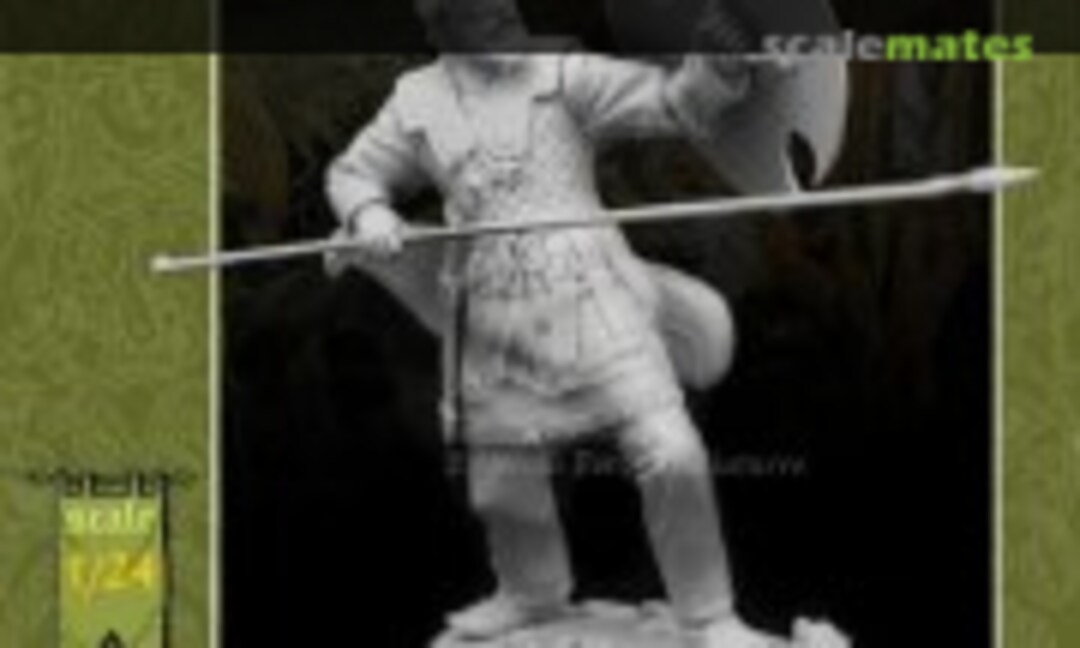 75mm Infantryman of the Achaemenid Army (Medieval Forge Miniatures C-75-110) C-75-110