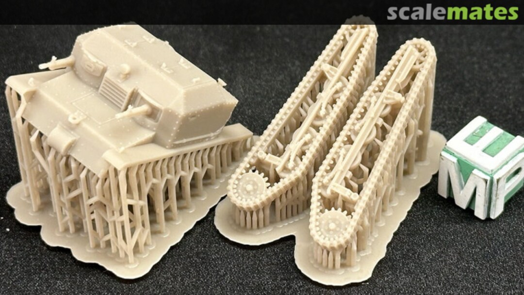 Contents Tankette LT vz.33 (P-I) - closed hatch 72011401 EMP3d Contents Tankette LT vz.33 (P-I) - closed hatch 72011401 EMP3d