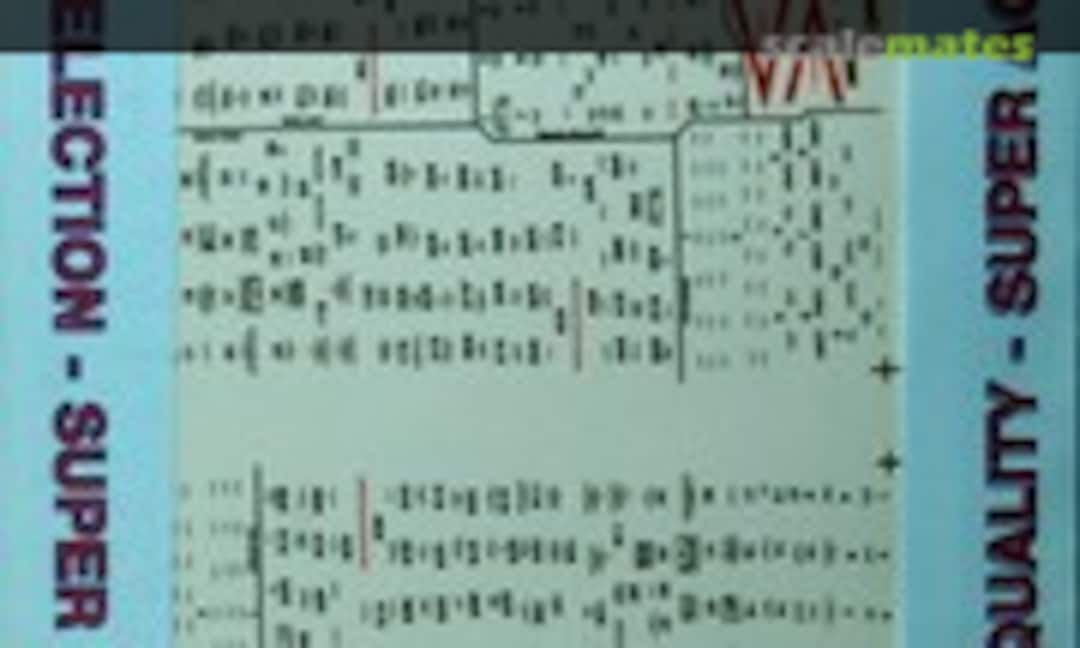 1:72 F-8 Data (SuperScale International 72-506) 72-506