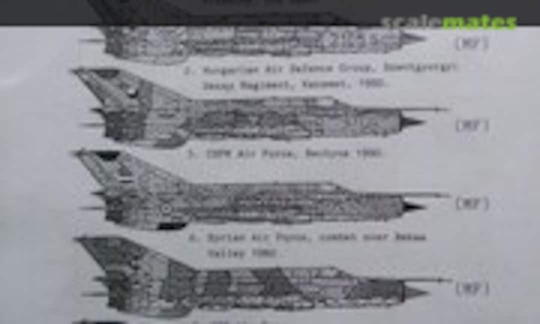 1:72 MiG-21MF/SM (Techmod 72070M) 72070M