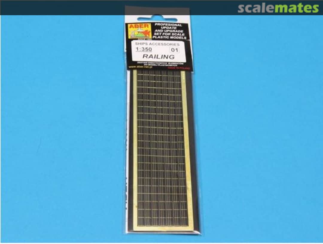 Boxart Ships railing 1:350-01 Aber Boxart Ships railing 1:350-01 Aber