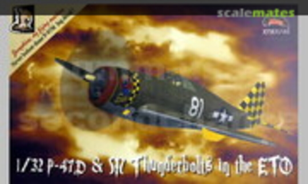 1:32 Decals P-47D & M Razorback Thunderbolts in the ETO (Zotz Decals 32013) 32013