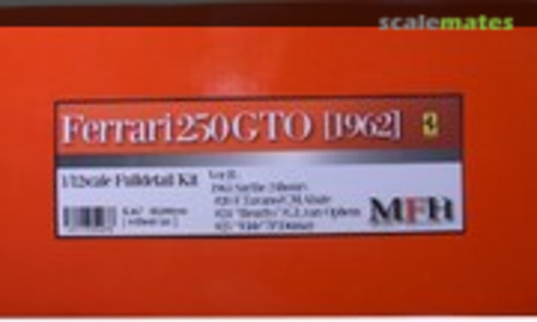 1:12 Ferrari 250 GTO '62 (Model Factory Hiro K-467) K-467