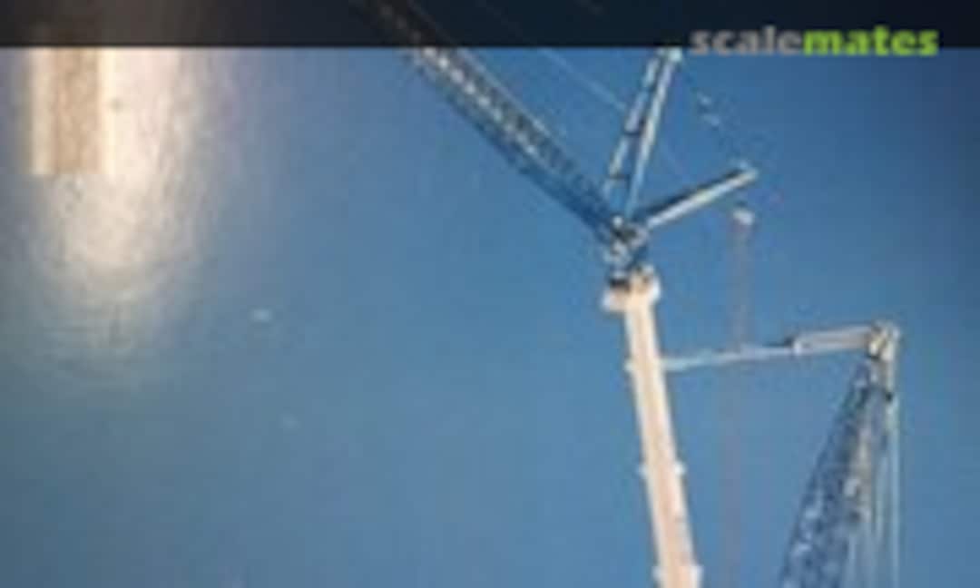 1:87 Liebherr LTM 1800 mit Derrick und Wippe (Kibri 10912) 10912