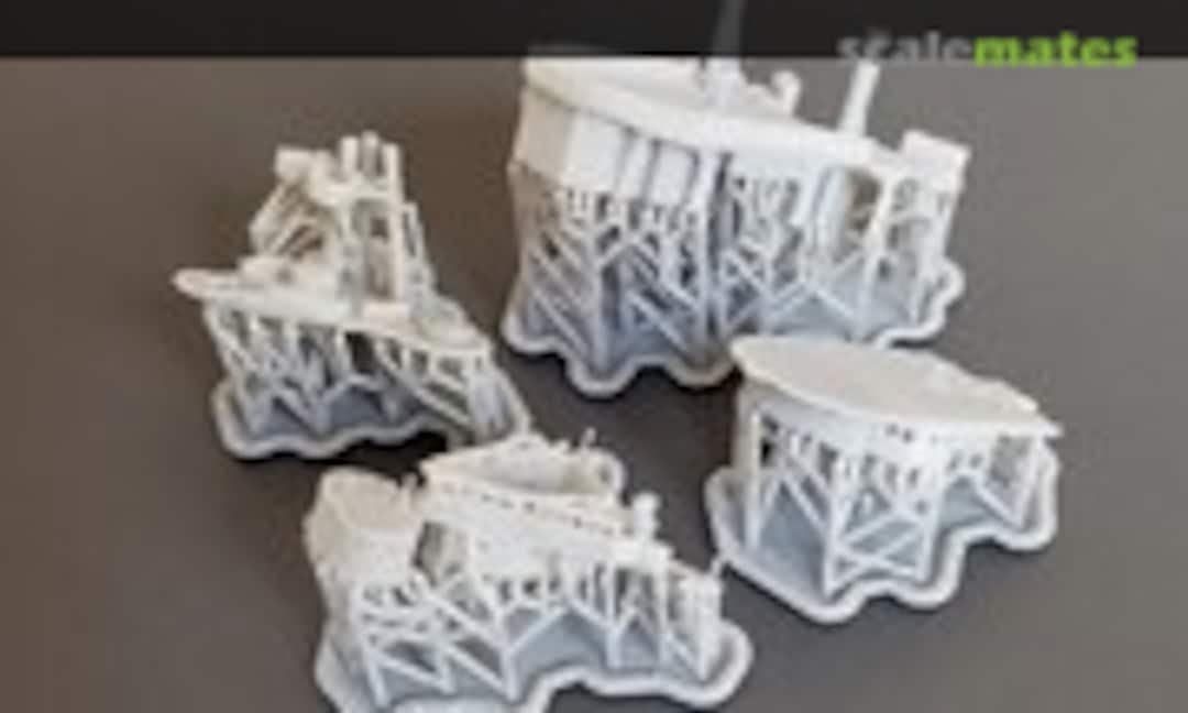 1:429 USS Pennsylvania BB-38 Superstructure, 1941 (Model Monkey 426-BB38 1941) 426-BB38 1941