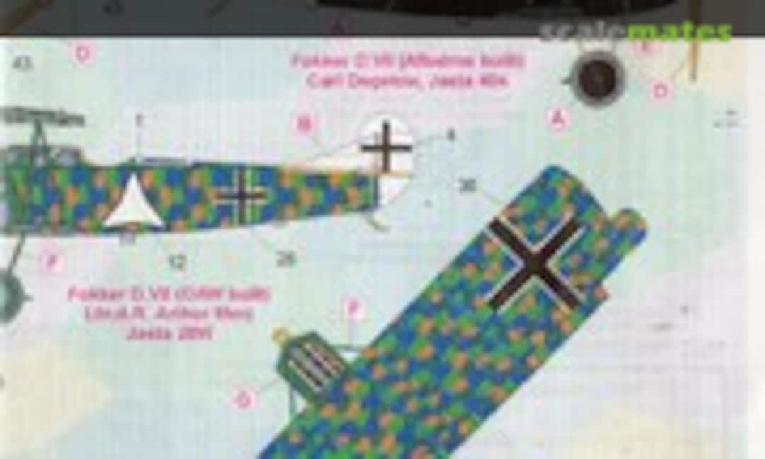 1:48 Fokker D.VII (FCM 48-19) 48-19