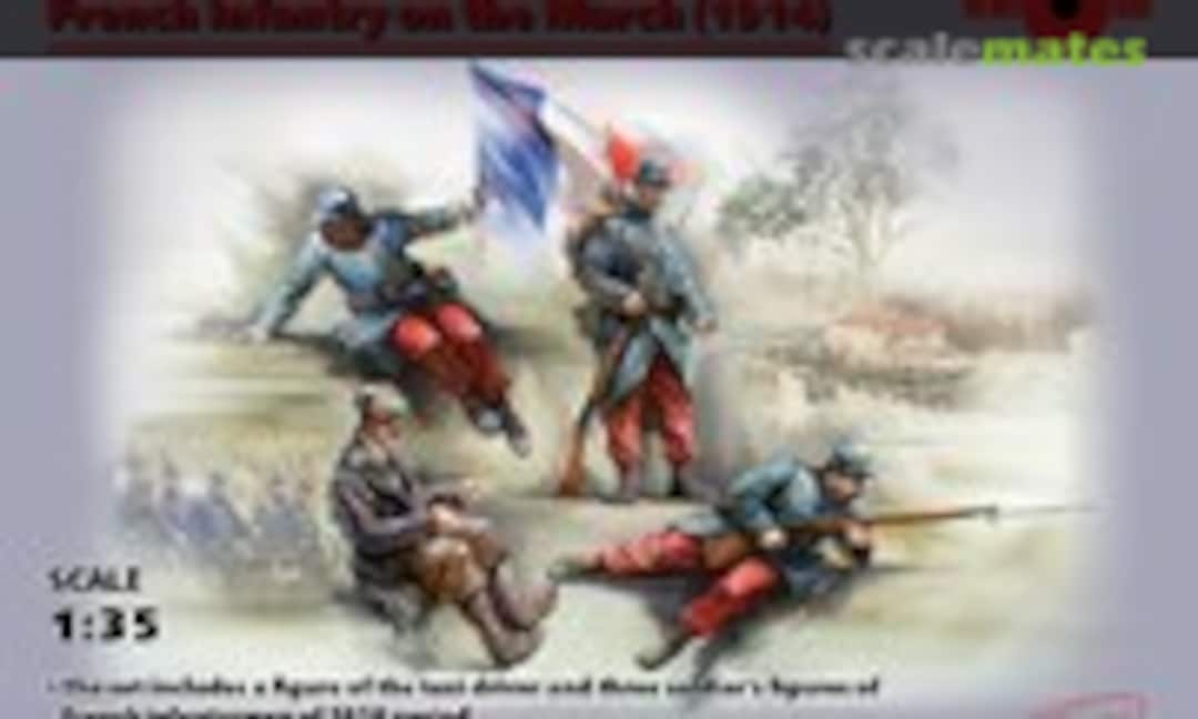 1:35 French Infantry on the March (ICM 35705) 35705