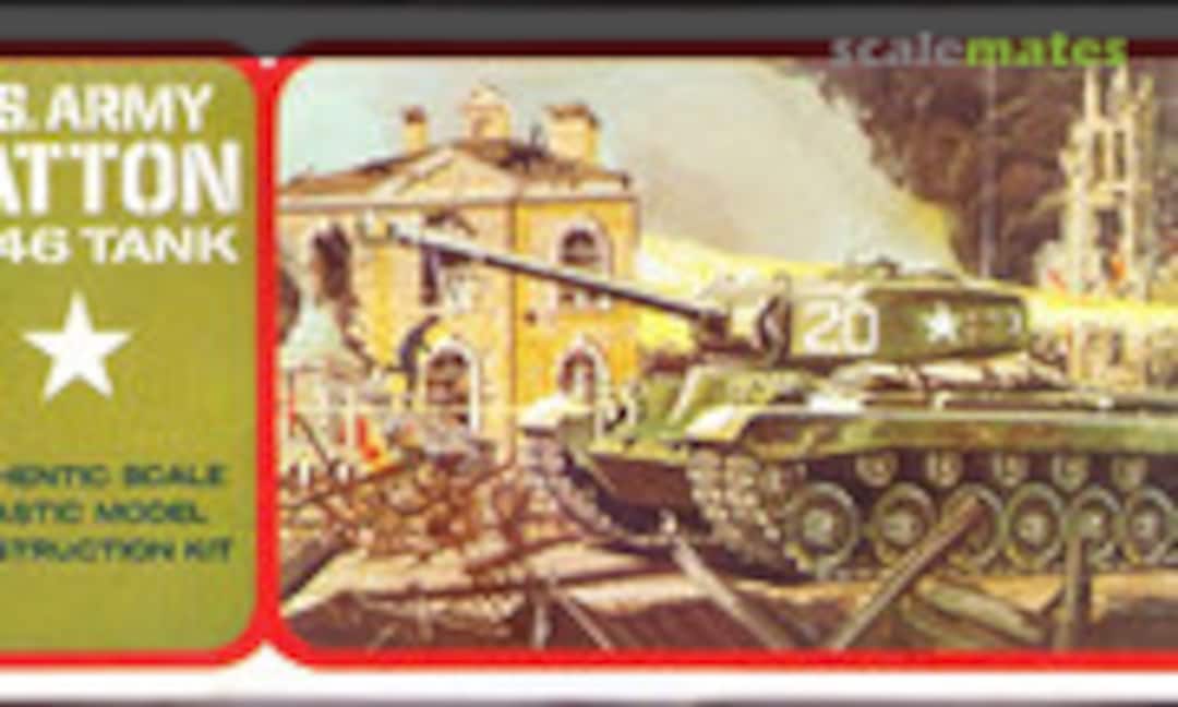 1:64 Patton M-46 Tank (Lindberg 6080)