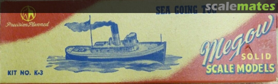 Boxart Sea-Going Tug K-3 Megow Boxart Sea-Going Tug K-3 Megow