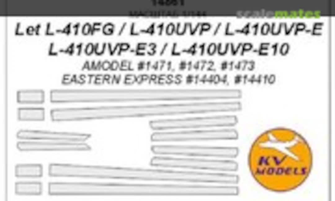 1:144 Mask 1/144 for L-410UVP (KV Models 14861) 14861