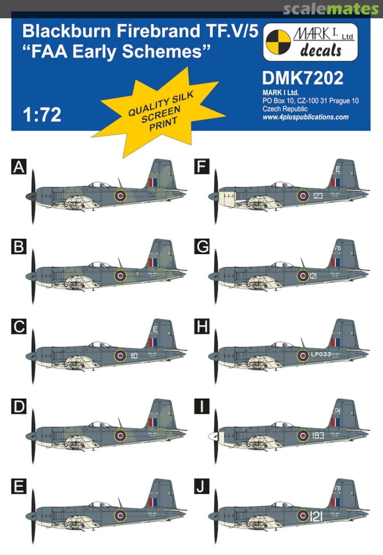 Boxart Blackburn Firebrand TF.V/5 DMK7202 Mark I