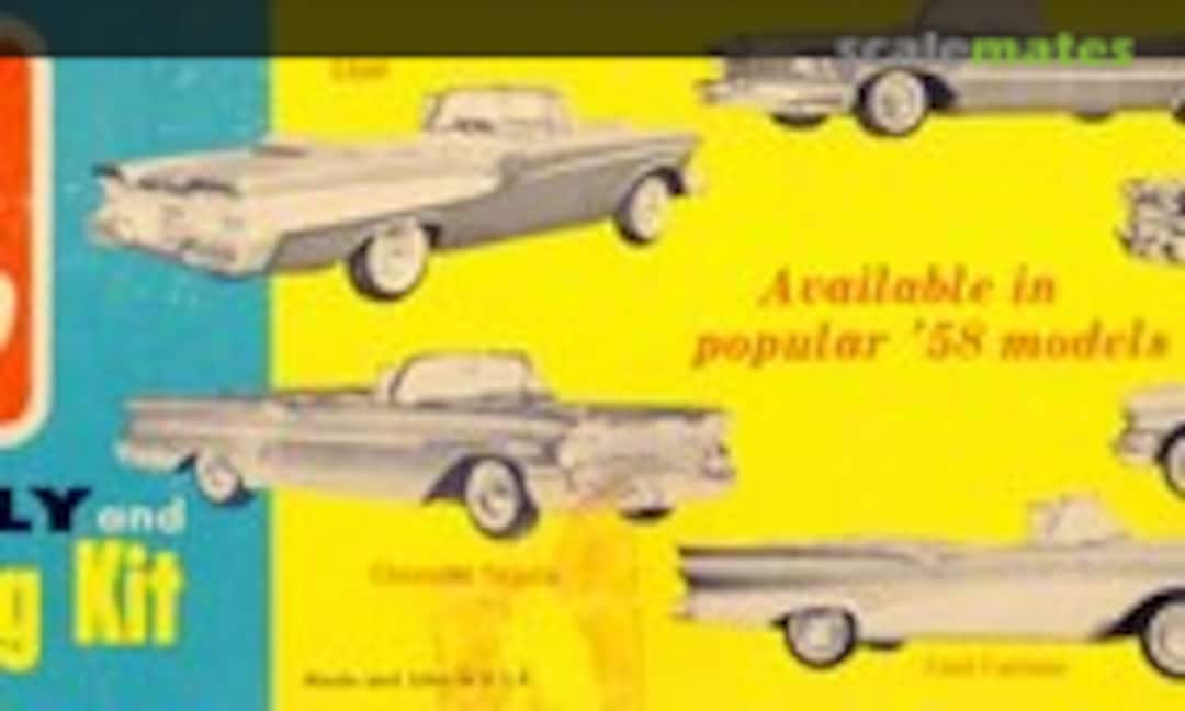 1:25 1958 Pontiac Bonneville Convertible (SMP 5PK)