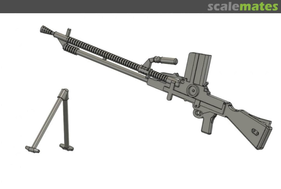 Boxart Machine gun type 26 VZ35013 ViZi models Boxart Machine gun type 26 VZ35013 ViZi models