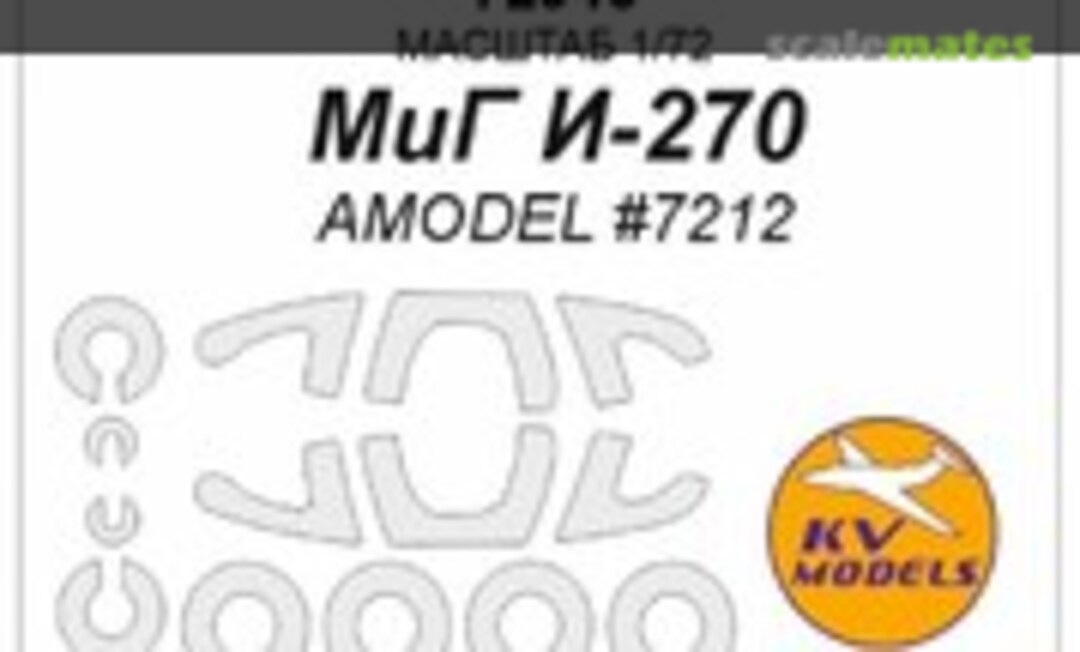 1:72 MiG I-270 masks (KV Models 72946) 72946
