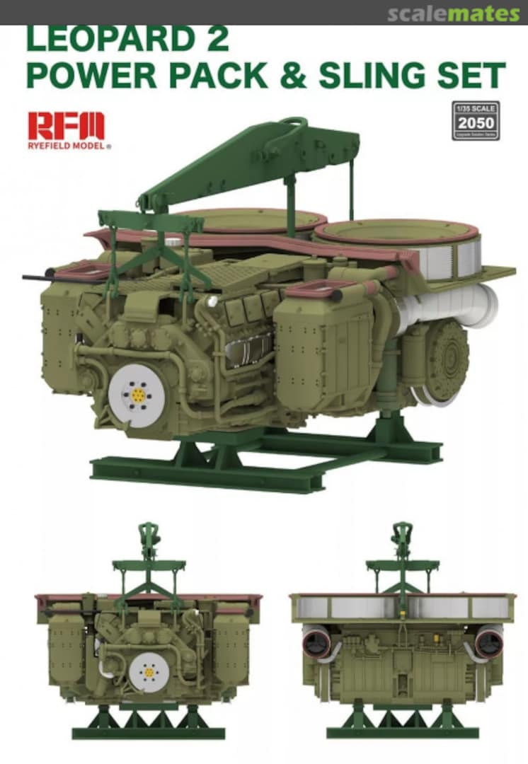Boxart Leopard 2 Power pack & Sling set RM-2050 Rye Field Model