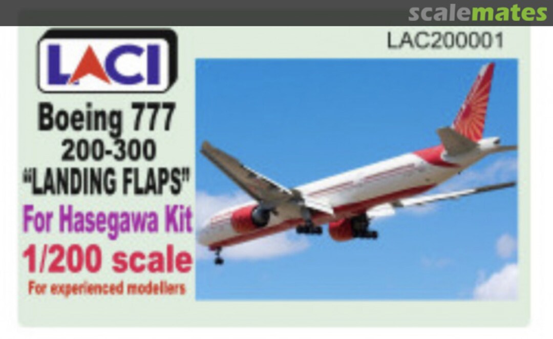 Boxart B-777 Landing Flaps 200001 LACI