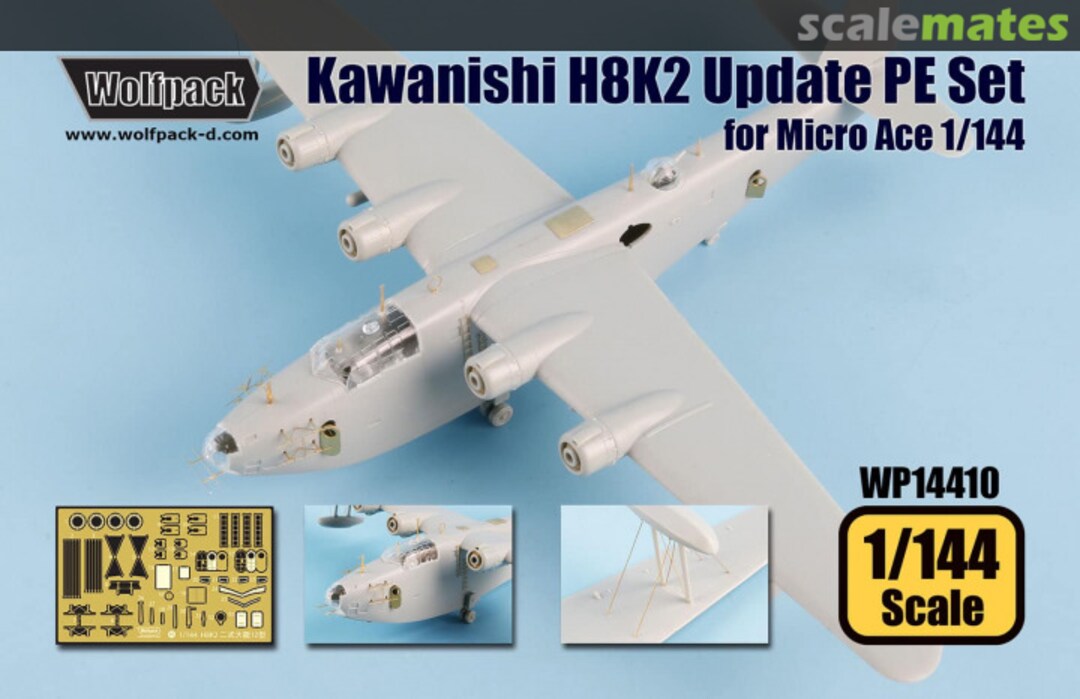 Boxart Kawanishi H8K2 Type 2 Flying Boat WP14410 Wolfpack Boxart Kawanishi H8K2 Type 2 Flying Boat WP14410 Wolfpack
