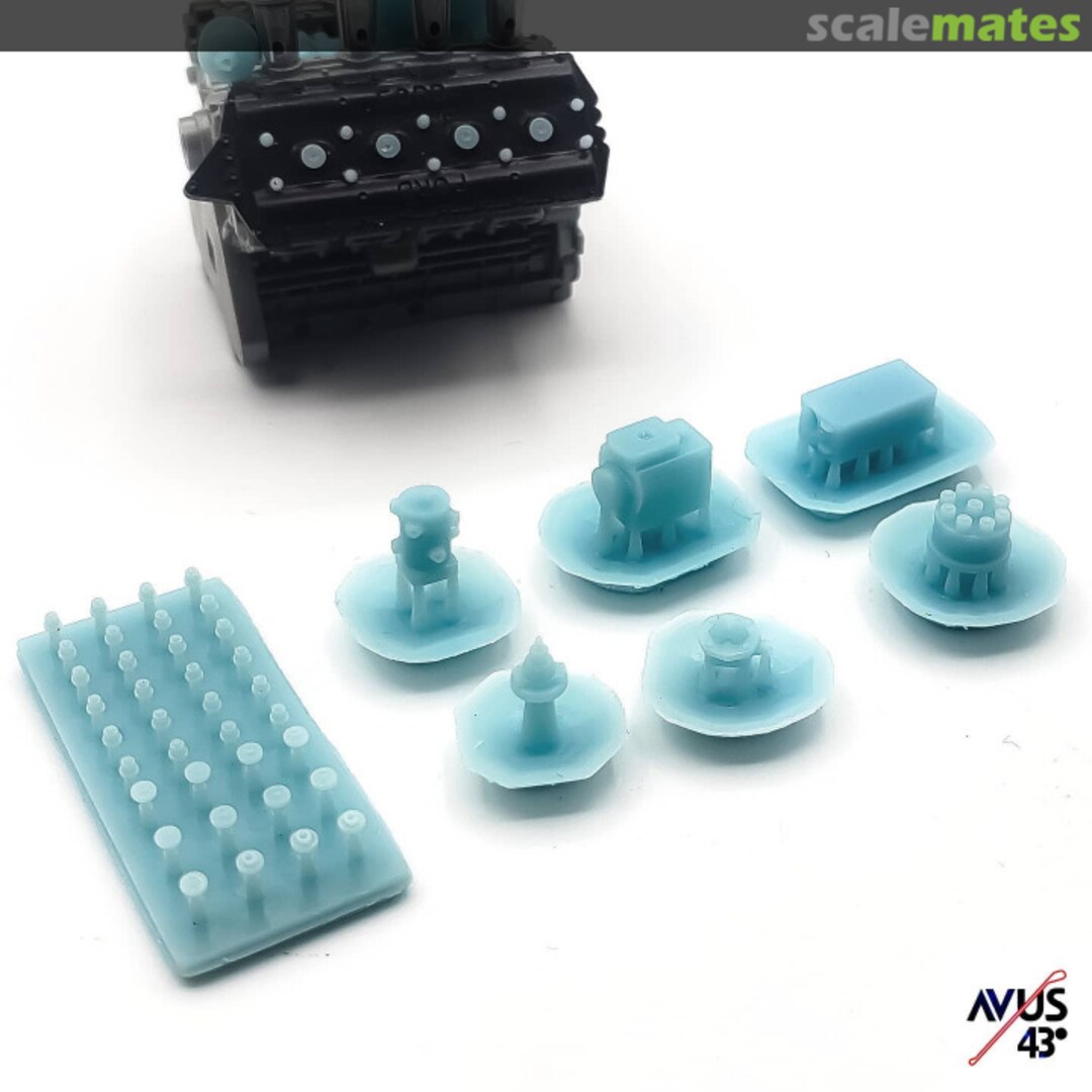 Boxart Ford DFV detail Set DS009 Avus3D