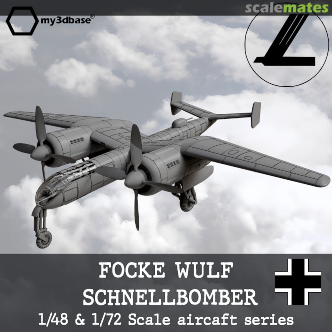 Boxart Focke Wulf Schnellbomber 013821 my3dbase Boxart Focke Wulf Schnellbomber 013821 my3dbase