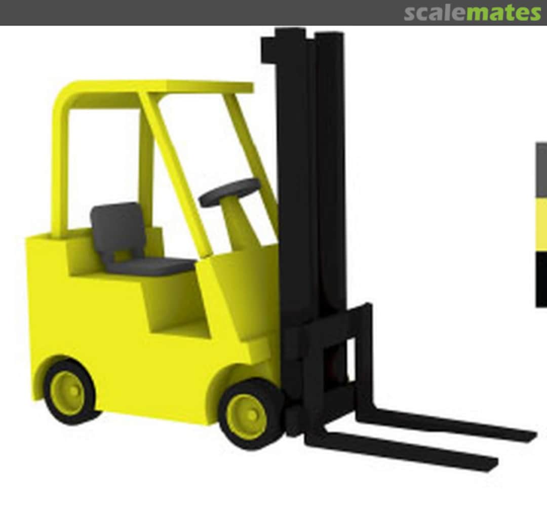 Boxart Hyster S50B Forklift x2 - 3D Printed 3D 100 213 L'Arsenal
