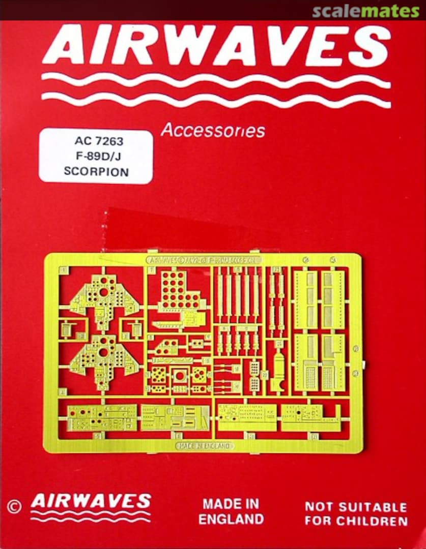 Boxart F-89D/J Scorpion AC 7263 Airwaves