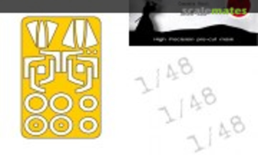 1:48 North American F-100 D Super Sabre - Canopy Mask (DEAD Design Models NM48255) NM48255