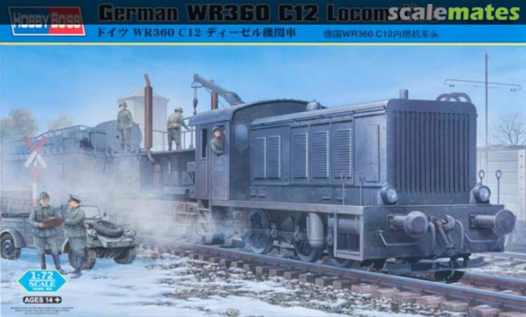 Boxart Wehrmachtslokomotive WR 360 C 12 82913 HobbyBoss Boxart Wehrmachtslokomotive WR 360 C 12 82913 HobbyBoss