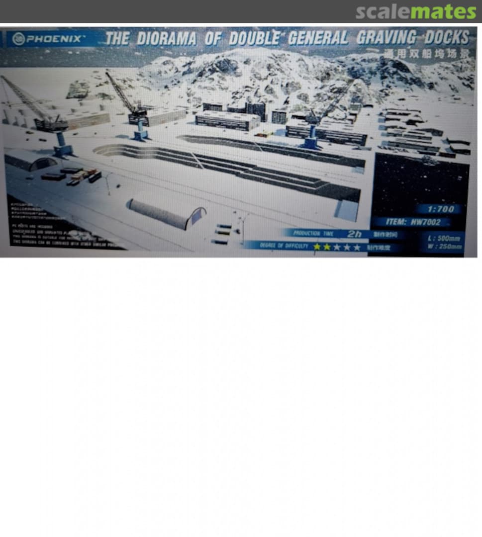 Boxart The Diorama of Double General Graving Docks HW7002 Phoenix Model Boxart The Diorama of Double General Graving Docks HW7002 Phoenix Model