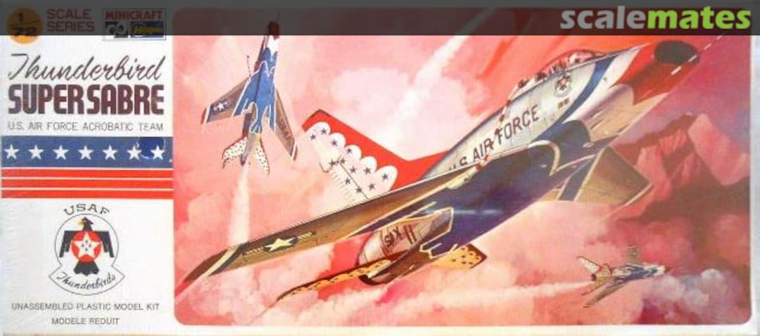 Boxart Thunderbird Super Sabre 121 Minicraft Hasegawa Boxart Thunderbird Super Sabre 121 Minicraft Hasegawa